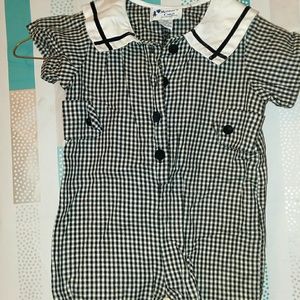Vtg  Monday's Child 100 % cotton onesie 12M
